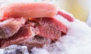 Как долго может хранится мясо в морозильнике?