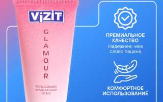 Смазка Vizit — ТОП 3 лубриканта немецкого бренда для комфортного использования
