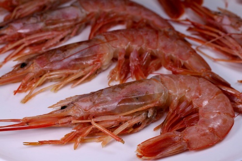 Крупные королевские креветки