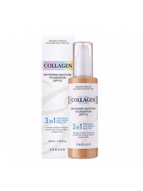 Enough / Collagen WHITENING MOISTURE FOUNDATION 3 IN 1 