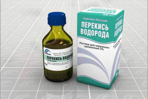 Глицерин и перекись водорода для пяток