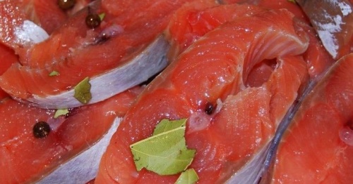 сколько варить горбушу кусочками
