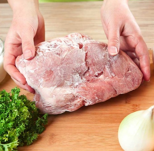 Готовка замороженного мяса