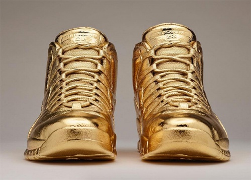 SOLID GOLD OVO X AIR JORDANS - $2,000,000