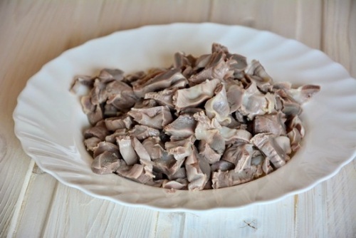 варить куриные желудки
