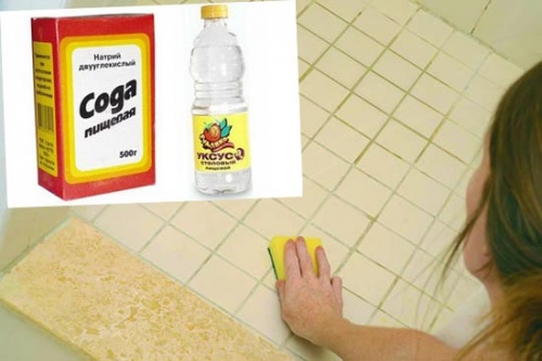 содой