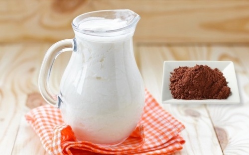 С какао