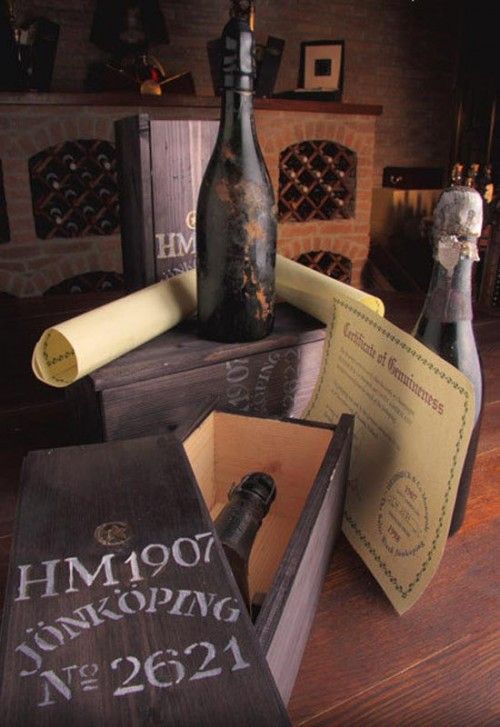 Piper Heidsieck, Shipwrecked 1907