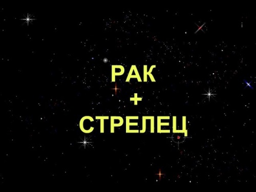Рак и Стрелец