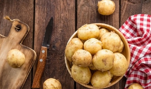 сырой картофель