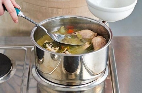 варить курицу