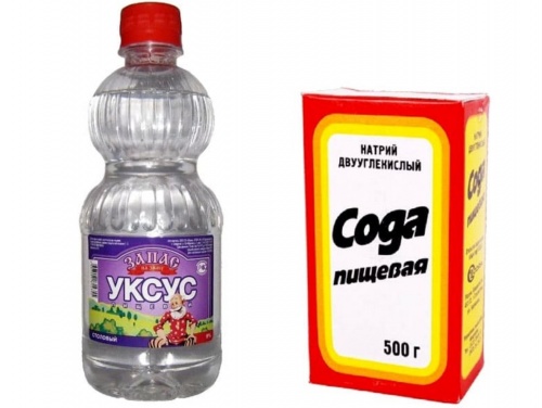 Сода и уксус