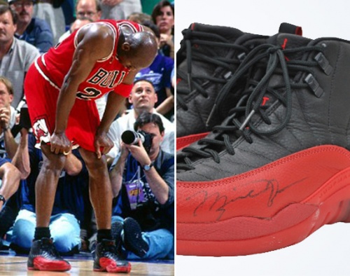 Air Jordan 12 Retro «Flu-Game» - $104,765
