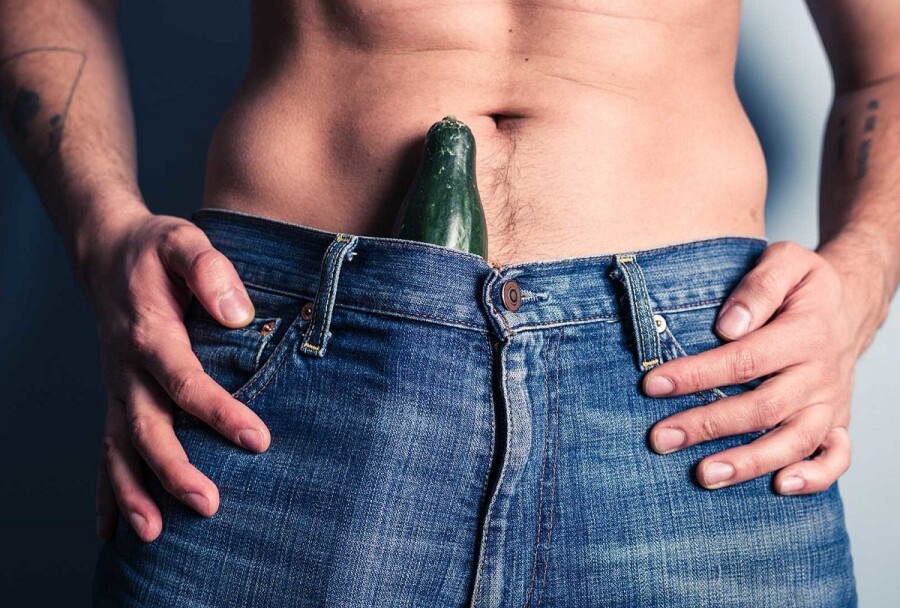 Массаж увеличивает член