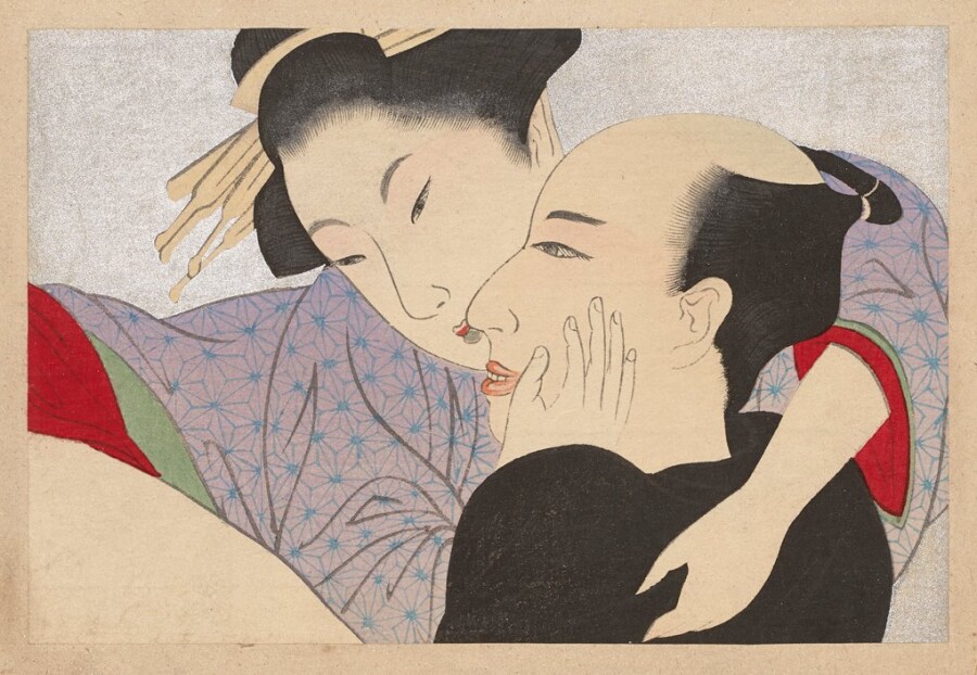 картина китайской пары