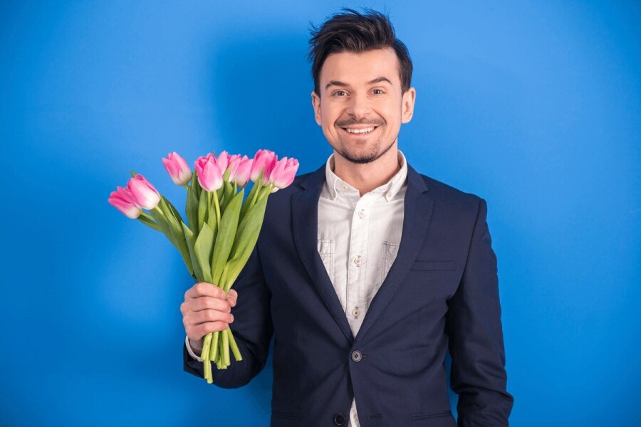 цветы для первого свидания