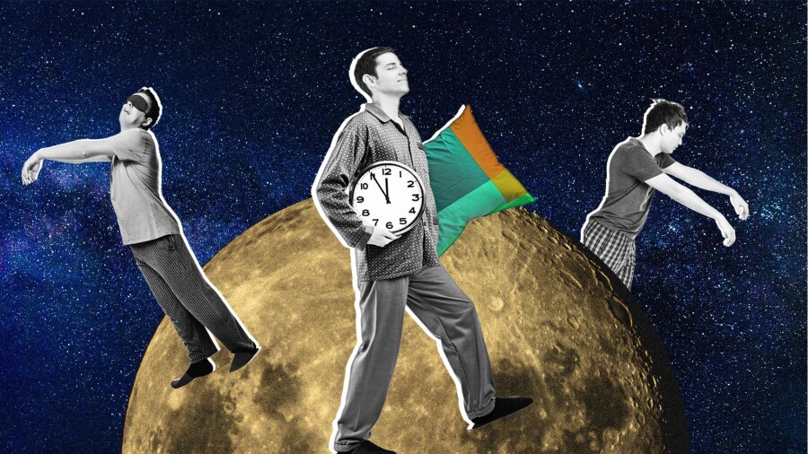 как проявляется лунатизм