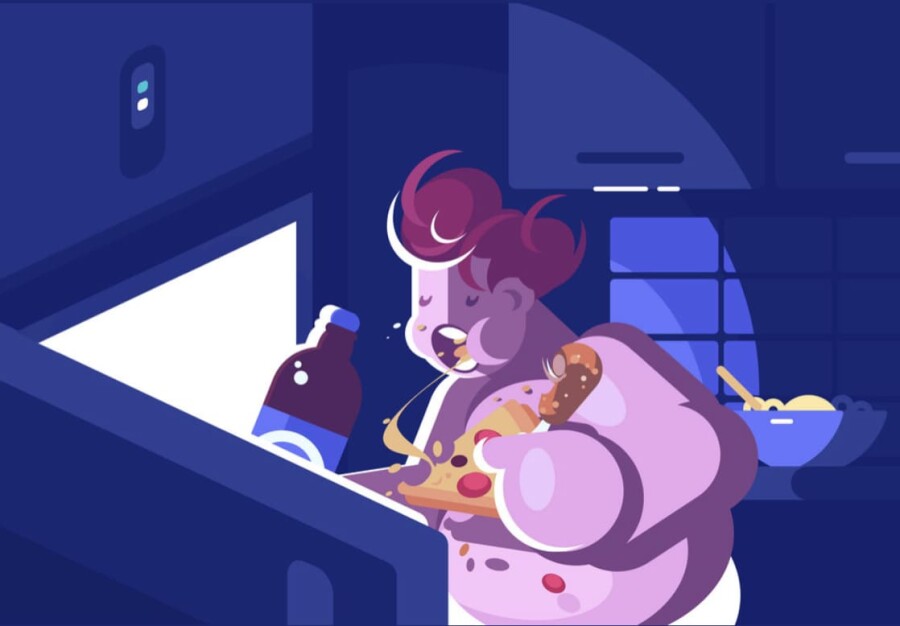 синдром ночного обжорства