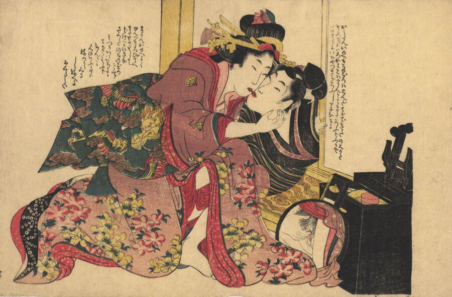 картина китайской пары