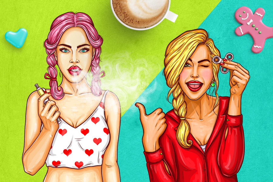 выбрать между двумя девушками