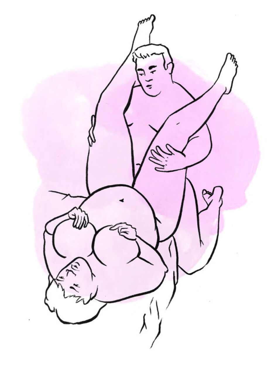 Поза «Бабочка»