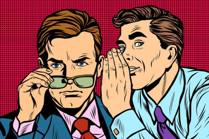 мужчины любят сплетничать