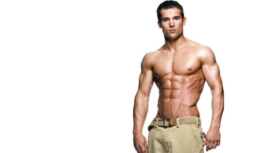 Красивое мужское тело