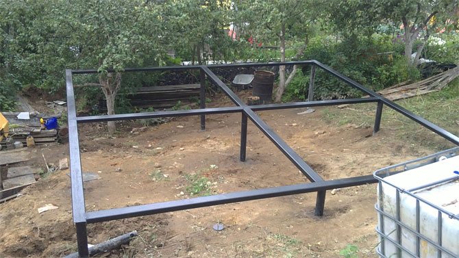 без фундамента